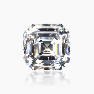 Piedra suelta de moissanita Asscher, color D, VVS1