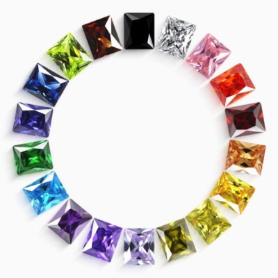 baguette cut 5a cubic zirconia stones