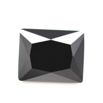 baguette cut black 5a cubic zirconia
