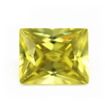 baguette cut olive 5a cubic zirconia