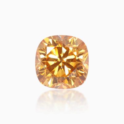 cushion champagne moissanite stone
