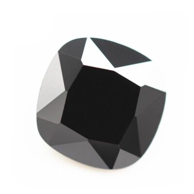 cushion cut black 5a cubic zirconia