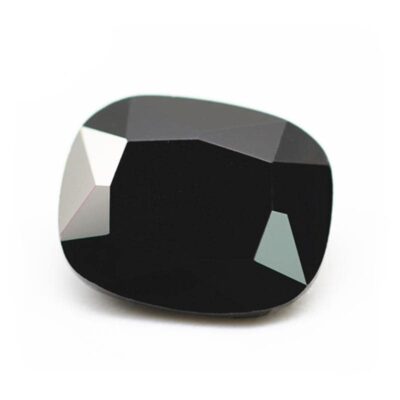 long cushion cut black 5a cubic zirconia