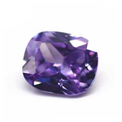 long cushion cut lavender 5a cubic zirconia 1