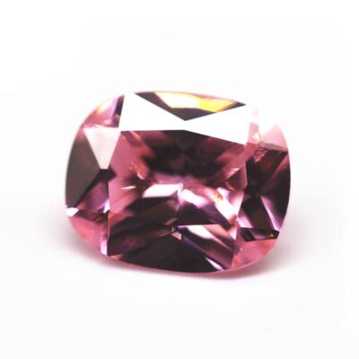 long cushion cut pink 5a cubic zirconia 1