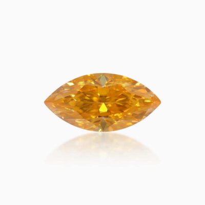 marquise champagne moissanite stone