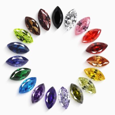 marquise cut 5a cubic zirconia stones