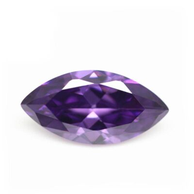 marquise cut amethyst 5a cubic zirconia