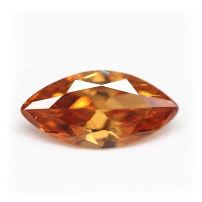 marquise cut champagne 5a cubic zirconia