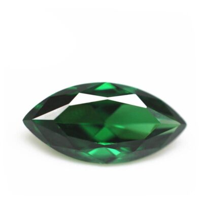 marquise cut dark green 5a cubic zirconia