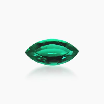 marquise cut lab grown emerald 1