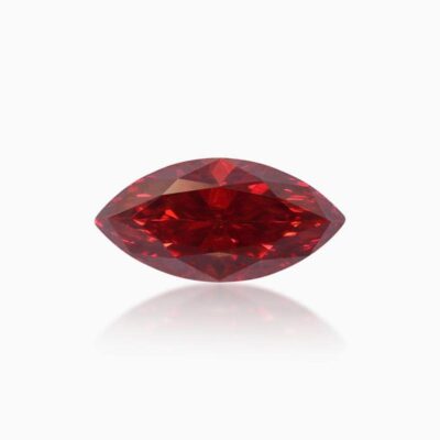 marquise garnet red moissanite stone
