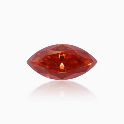 marquise watermelon red moissanite stone