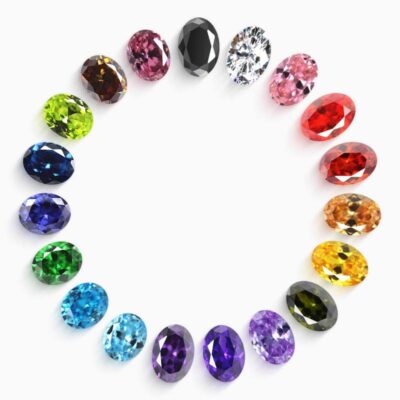 oval cut 5a cubic zirconia stones