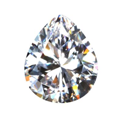 pear cut 5a cubic zirconia