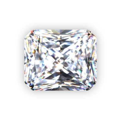 radiant cut 5a cubic zirconia