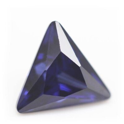 triangle cut tanzanite 5a cubic zirconia 1