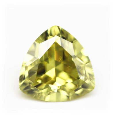 trillion cut olive 5a cubic zirconia