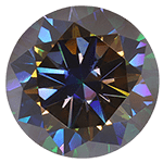 black moissanite stones