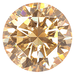 champagne moissanite stones