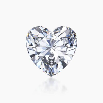 heart cut lab grown diamond