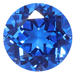 lab grown blue sapphire