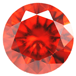 orange cubic zirconia