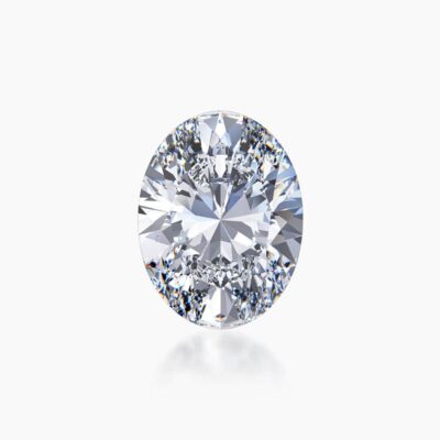 diamante cultivado en laboratorio de corte ovalado