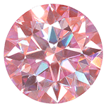 pink moissanite stones