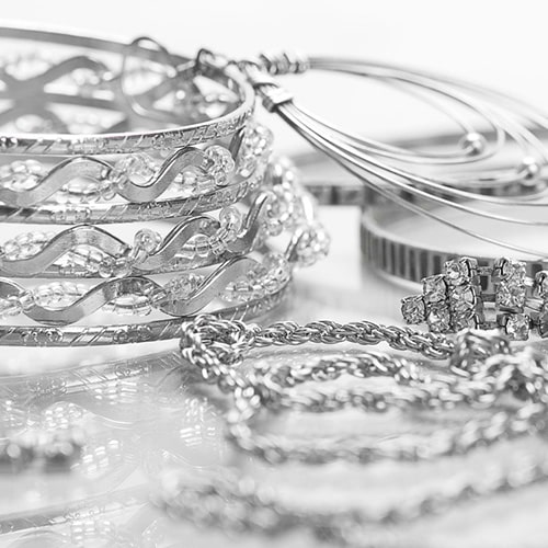 silver jewelry