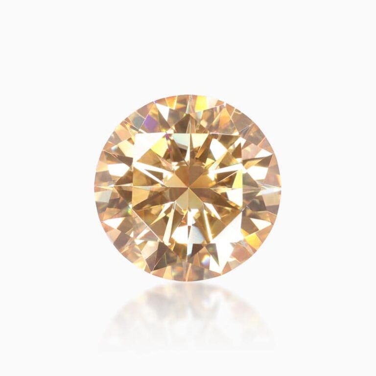 champagne moissanite